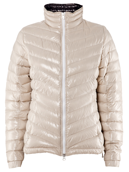 tunn dunjacka dam beige