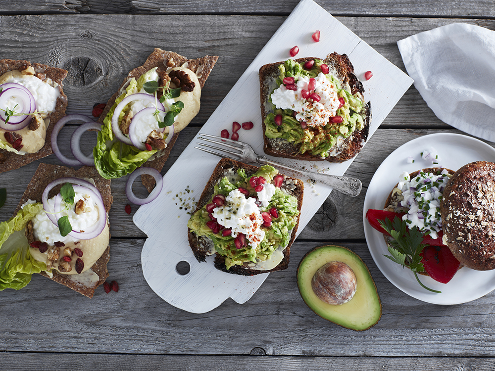 Nyttiga och proteinrika mackor ELLE