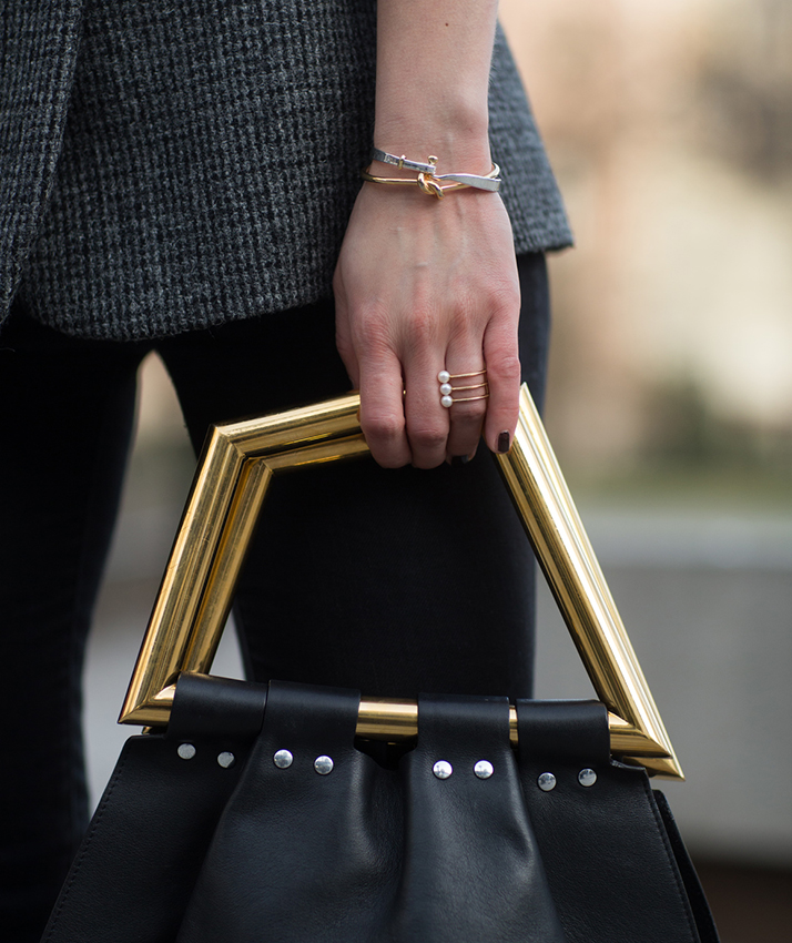 Photo: IMAXtree Street Style during Stockholm Fashion Week AW 16 Irina Lakicevic