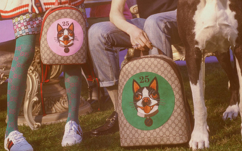 Gucci firar "hundens år" med minikollektion med Micheles hundar! ELLE
