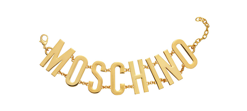 Armband i guld H&M x Moschino