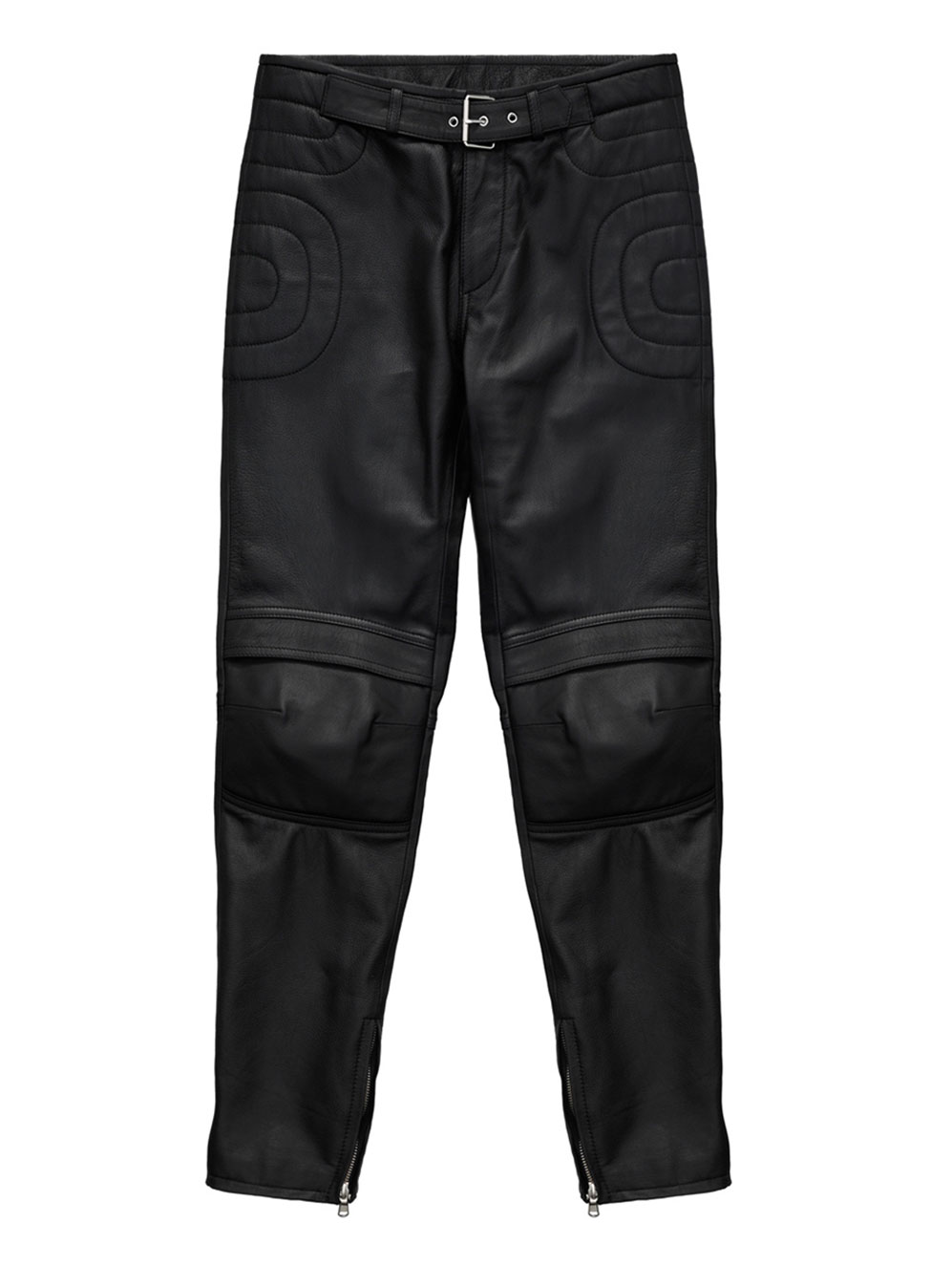 Svarta skinnbyxor Moschino x H&M