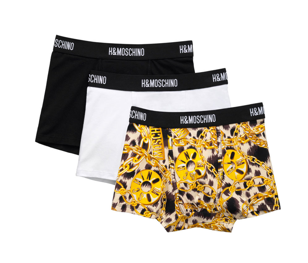 Kalsonger i flera färger Moschino x H&M