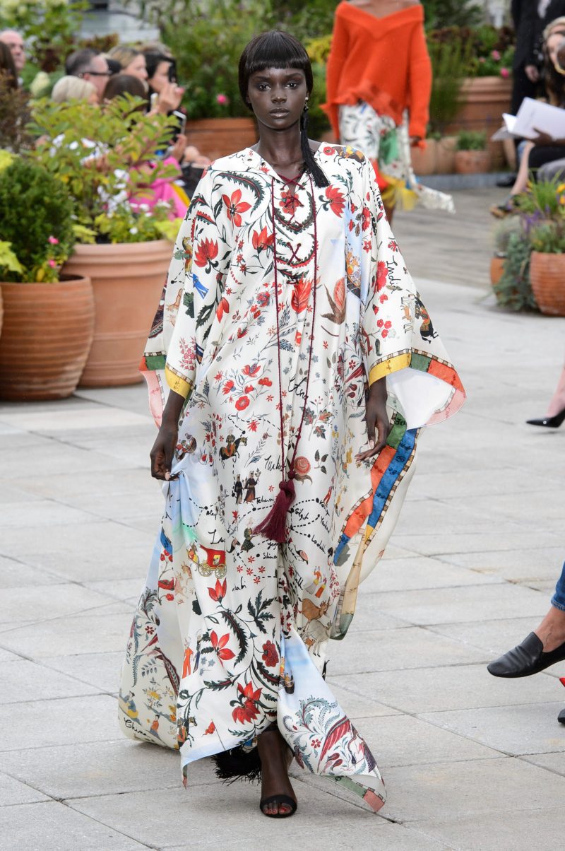 Kaftan från Oscar de la Renta