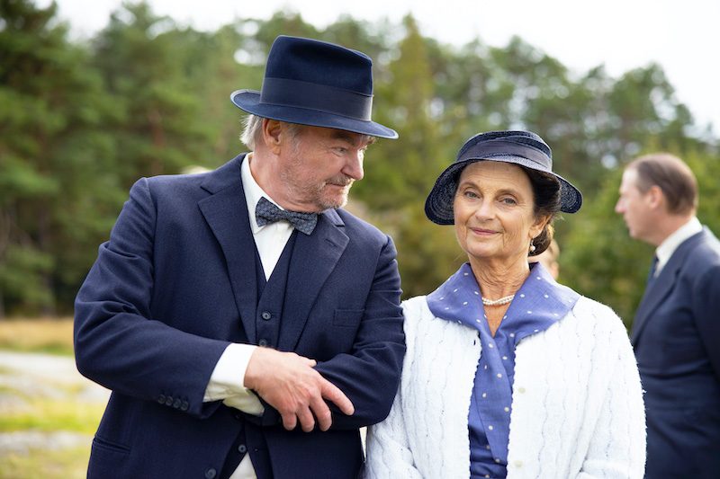 Helga Löwander och Stig Backe