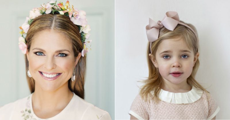 Prinsessan Madeleine och Leonore.