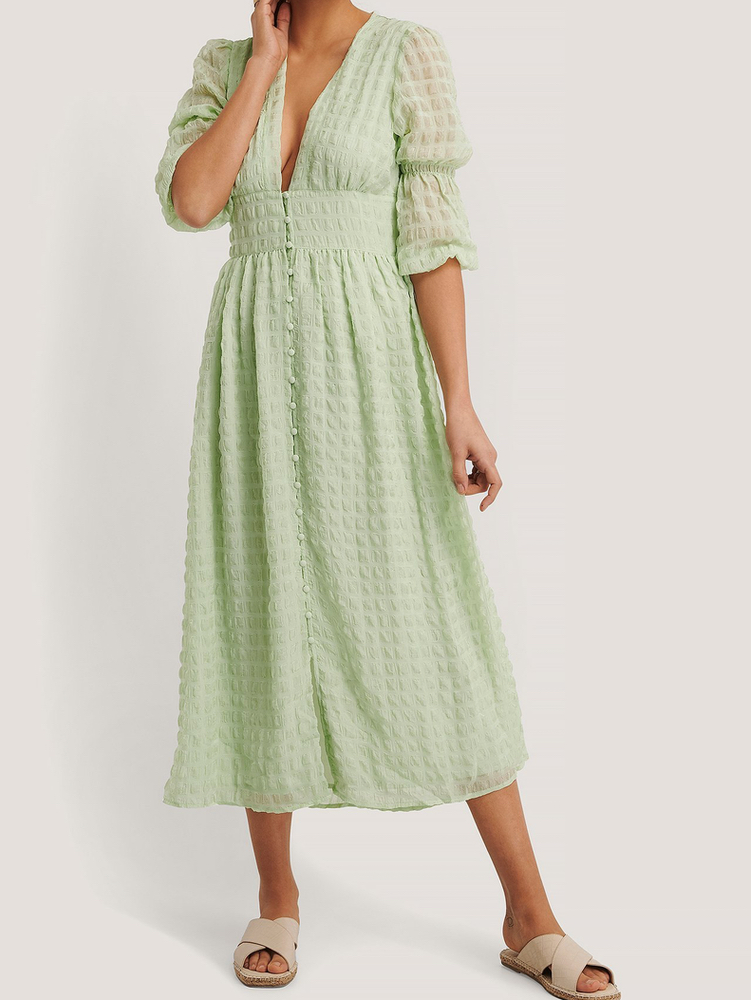 Gröna klänningar till sommaren 2020 ELLE