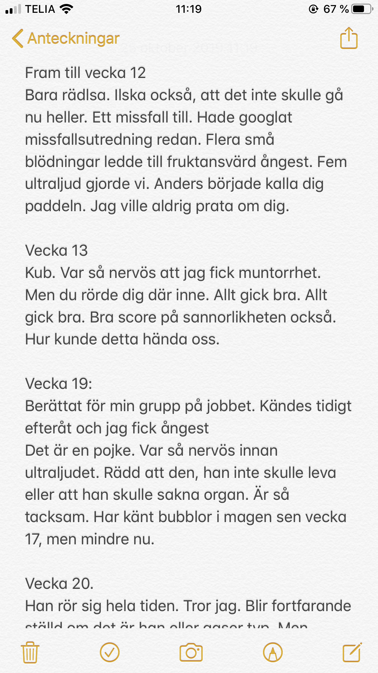 Mitt barn och frågan om fler  Frida Lund