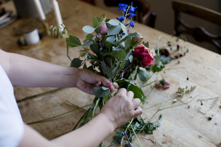 Hur jag binder en bukett Elsa Billgren