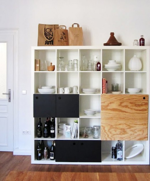 Bygg om Expedit hyllan | DIY or DIE Diy Ikea Kallax hylla till ett snyggt skåp. | Möbelidéer