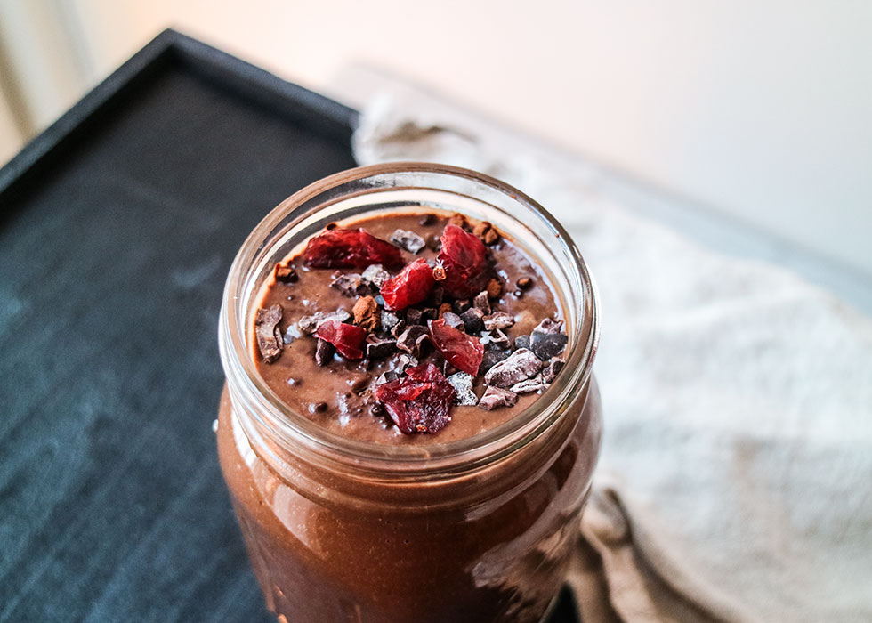 banan choklad smoothie nyttig banan choklad smoothie nyttig