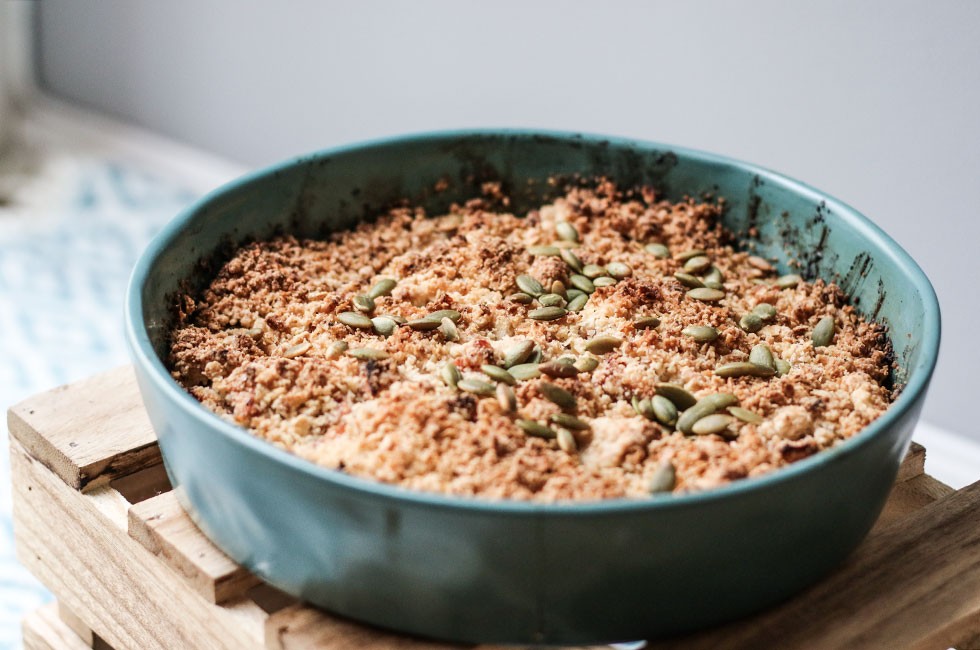 äppelpaj med kokosolja äppelpaj med kokosolja