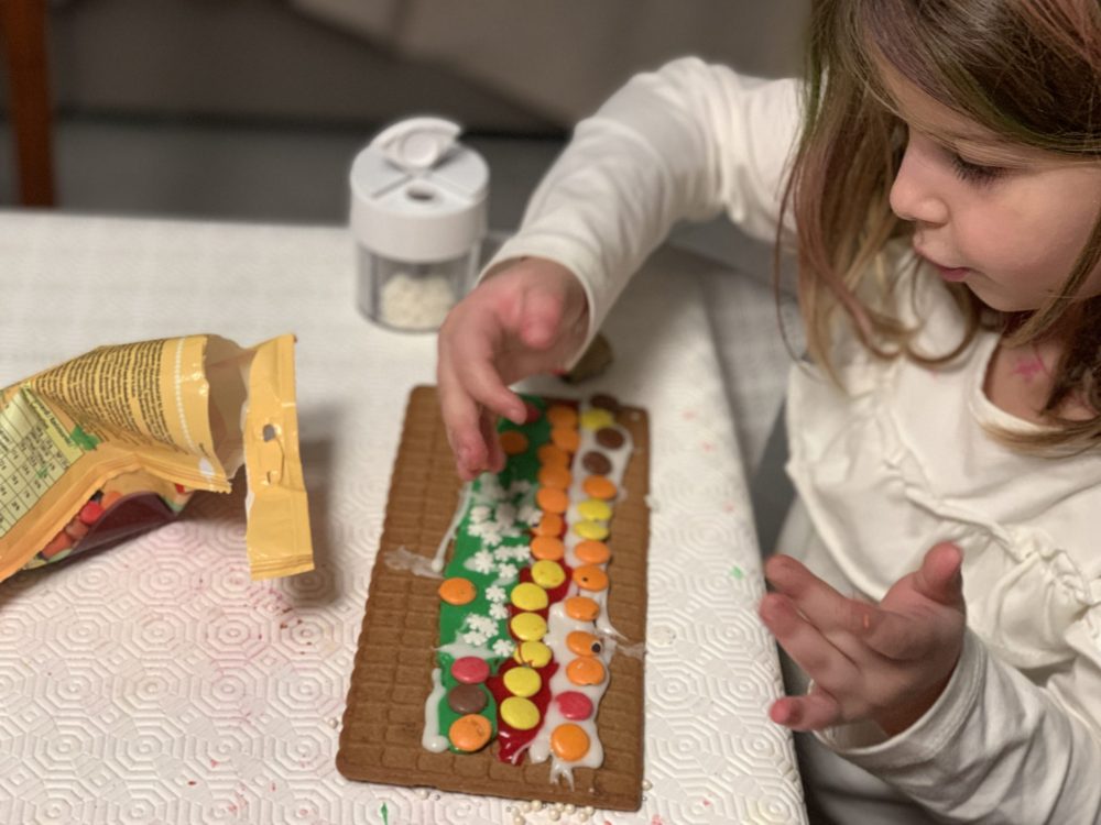 Så blev vårt pepparkakshus 2019