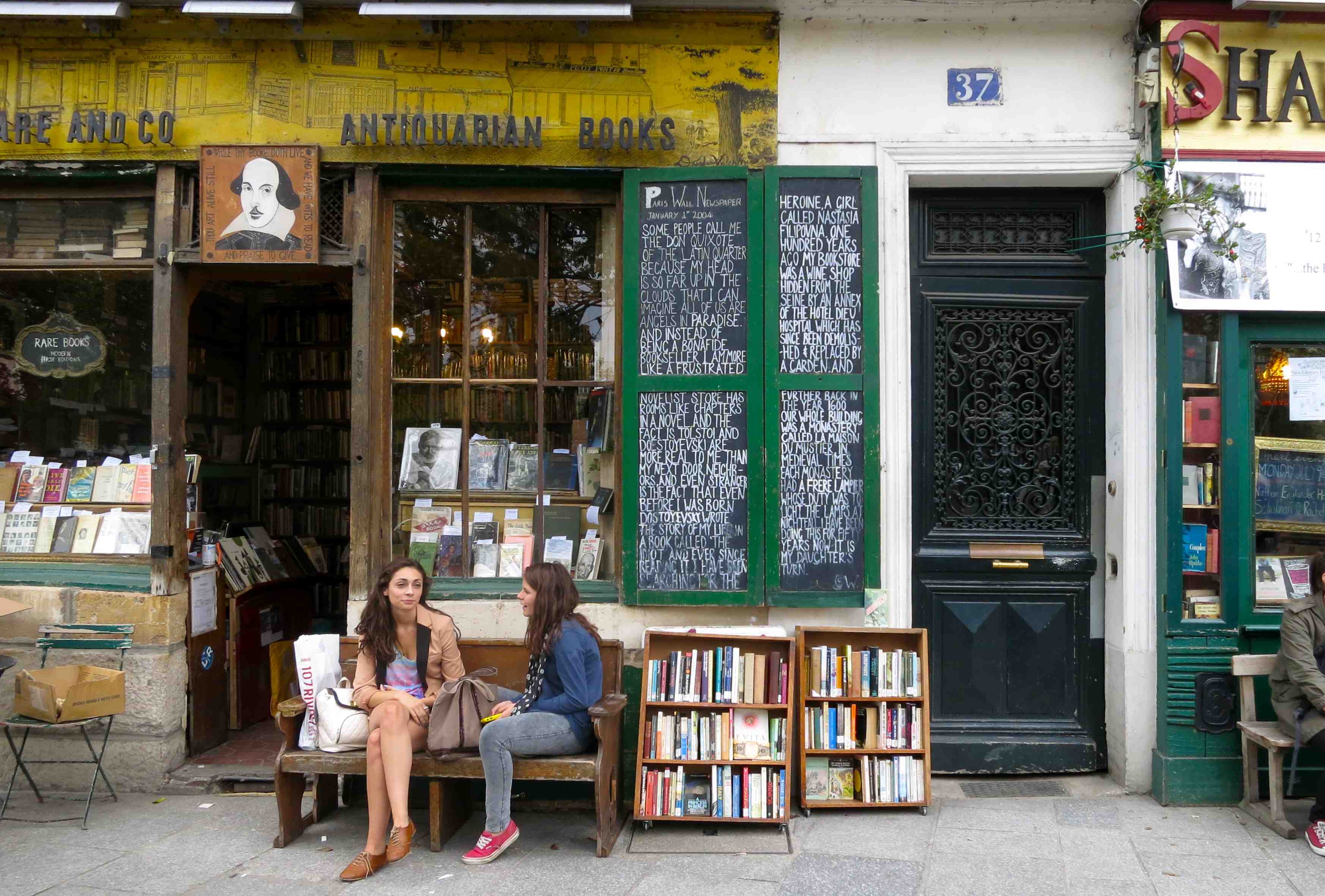 37 Rue De La Bûcherie 75005 Paris shakespeare, shakespeare and company, paris, 37 rue de la Bûcherie